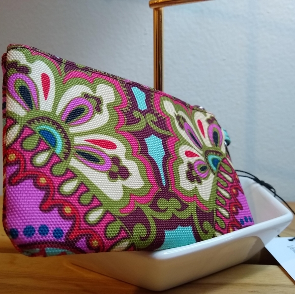 NWT Retired Vera Bradley Card Holder Keyring Att… - Picture 3 of 3